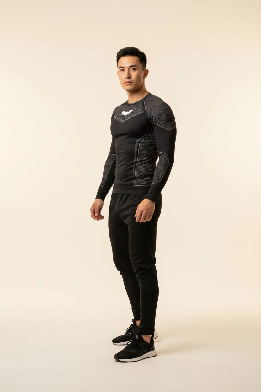 YoungLA x Batman - Long Sleeve Compression